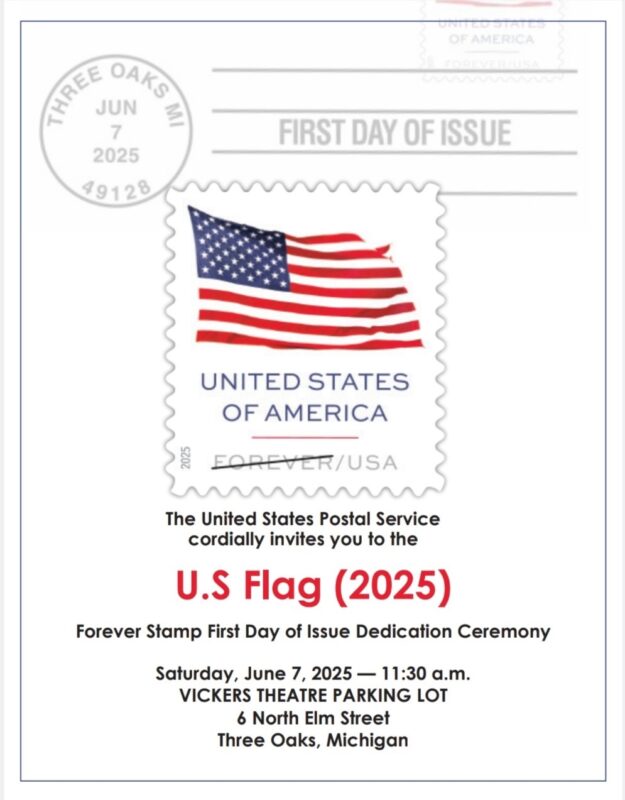 U.S Flag (2025) Forever Stamp First Day of Issue Dedication Ceremony
