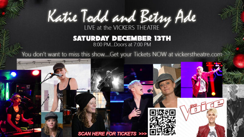 Live at The Vickers: Katie Todd and Betsy Ade